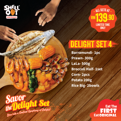 Shell Out Delight Set 4
